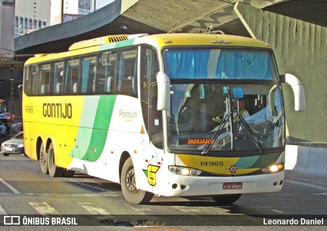 Empresa Gontijo de Transportes 14965 na cidade de Belo Horizonte, Minas Gerais, Brasil, por Leonardo Daniel. ID da foto: 11224000.