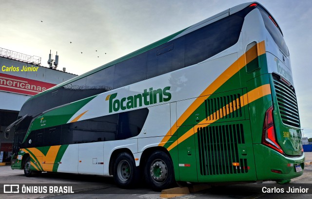 Tocantins Transportes e Turismo 3097 na cidade de Goiânia, Goiás, Brasil, por Carlos Júnior. ID da foto: 11224637.