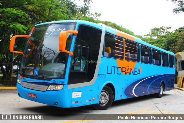 Litorânea Transportes Coletivos 5079 na cidade de São Paulo, São Paulo, Brasil, por Paulo Henrique Pereira Borges. ID da foto: 11224488.