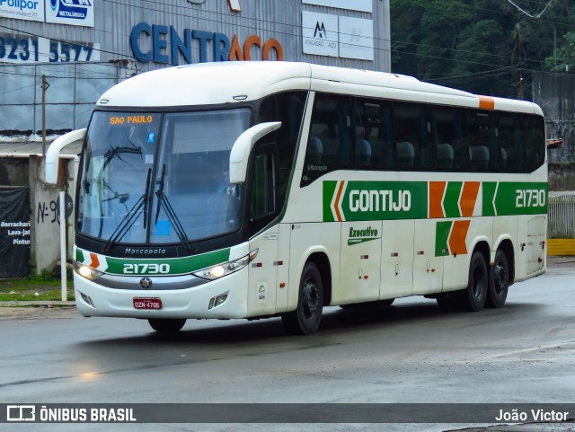 Empresa Gontijo de Transportes 21730 na cidade de Ilhéus, Bahia, Brasil, por João Victor. ID da foto: 11223930.