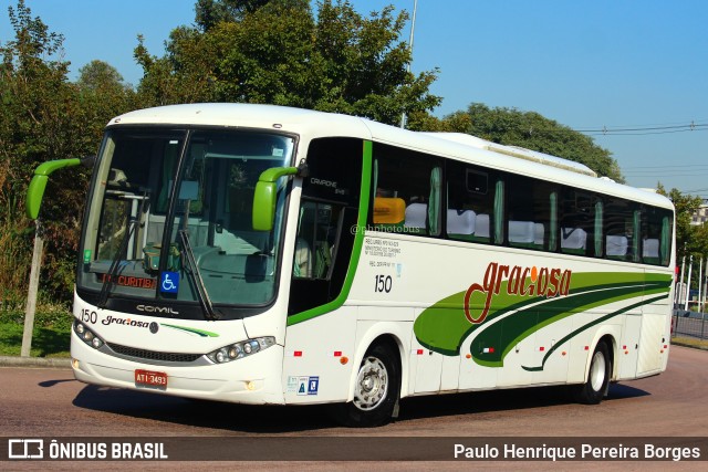 Viação Graciosa 150 na cidade de Curitiba, Paraná, Brasil, por Paulo Henrique Pereira Borges. Número da foto: #11224466.