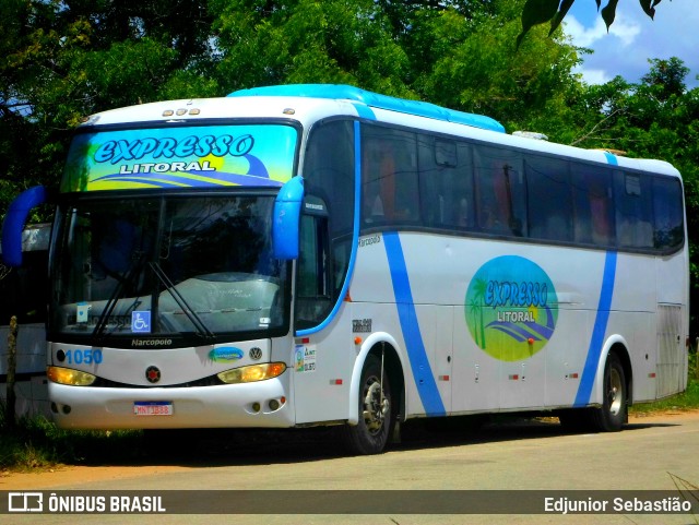 Expresso Litoral 1050 na cidade de Paudalho, Pernambuco, Brasil, por Edjunior Sebastião. ID da foto: 11224605.