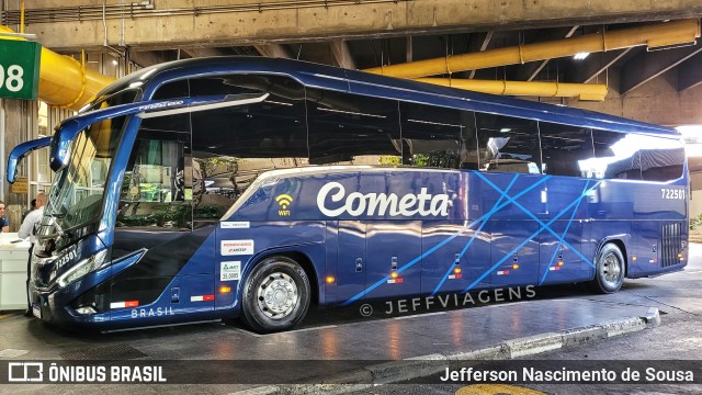 Viação Cometa 722501 na cidade de São Paulo, São Paulo, Brasil, por Jefferson Nascimento. Número da foto: #11223713.