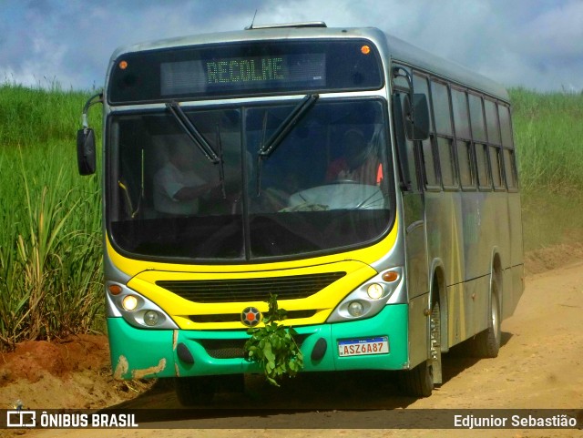 JMS Transportes 6016 na cidade de Paudalho, Pernambuco, Brasil, por Edjunior Sebastião. ID da foto: 11223627.