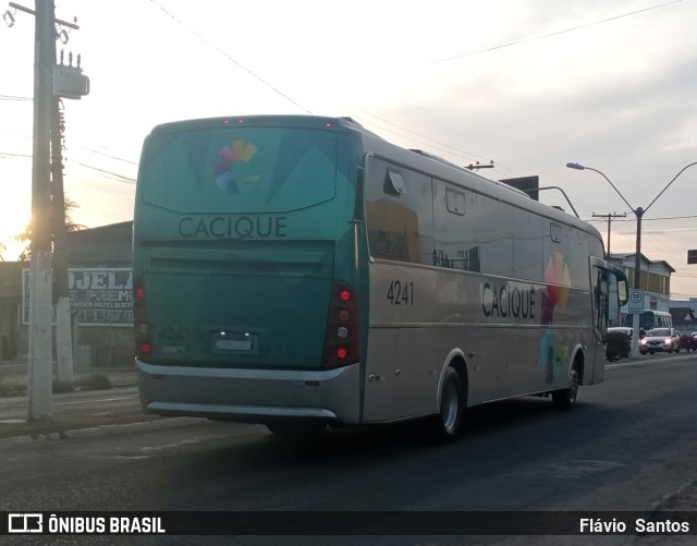 Cacique Transportes 4241 na cidade de Cruz das Almas, Bahia, Brasil, por Flávio  Santos. ID da foto: 11223752.