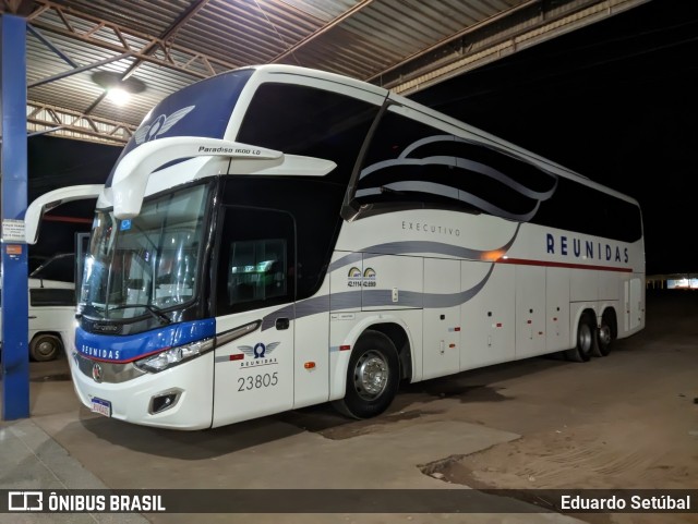 Reunidas Transportes Coletivos 23805 na cidade de Correntina, Bahia, Brasil, por Eduardo Setúbal. Número da foto: #11224238.