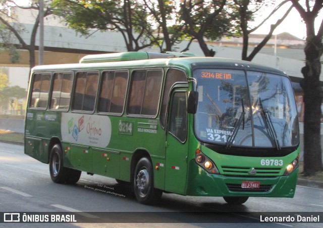 Viação Santa Edwiges 69783 na cidade de Belo Horizonte, Minas Gerais, Brasil, por Leonardo Daniel. ID da foto: 11223821.