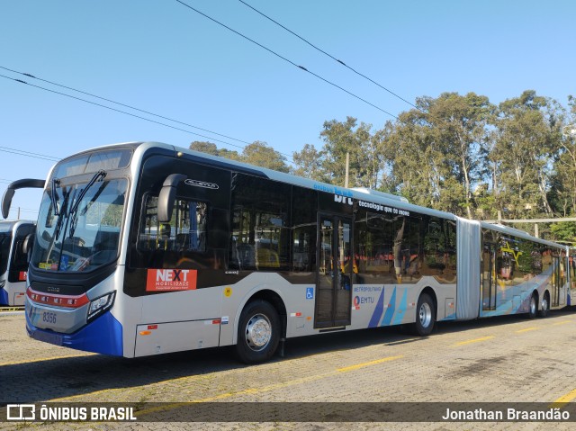 Next Mobilidade - ABC Sistema de Transporte 8356 na cidade de São Bernardo do Campo, São Paulo, Brasil, por Jonathan Braandão. ID da foto: 11224756.