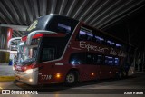 Expresso São Luiz 7710 na cidade de Cuiabá, Mato Grosso, Brasil, por Allan Rafael. Número da foto: #:id.