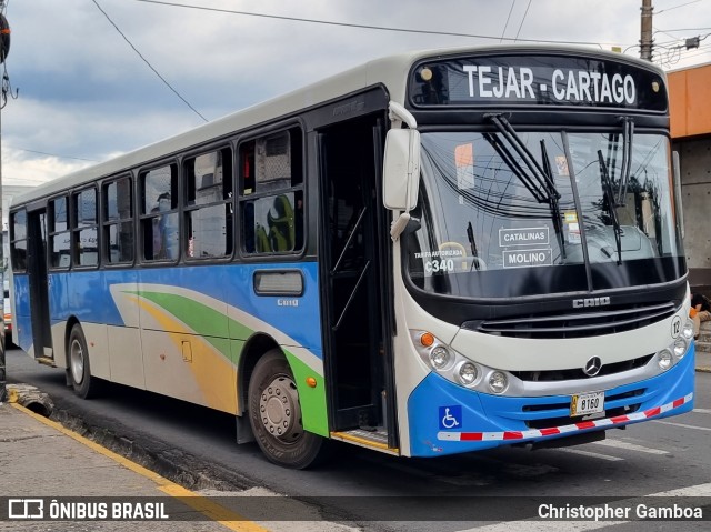 Autotransportes El Guarco 12 na cidade de Cartago, Cartago, Costa Rica, por Christopher Gamboa. ID da foto: 11227086.