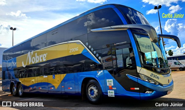 Nobre Turismo 2306 na cidade de Goiânia, Goiás, Brasil, por Carlos Júnior. Número da foto: #11227048.