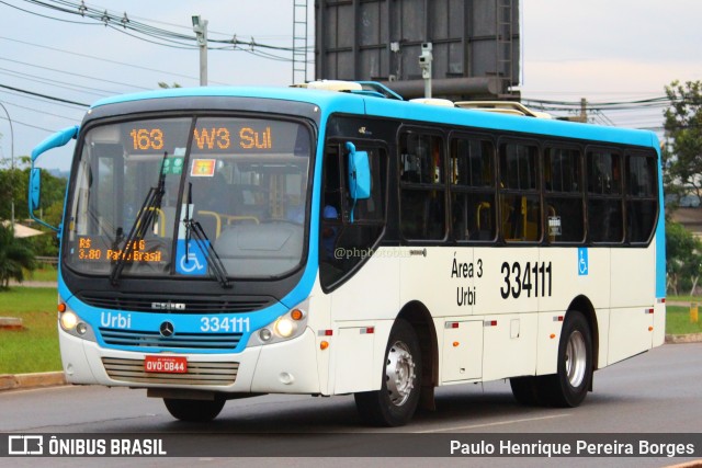 Urbi Mobilidade Urbana 334111 na cidade de Brasília, Distrito Federal, Brasil, por Paulo Henrique Pereira Borges. Número da foto: #11226811.