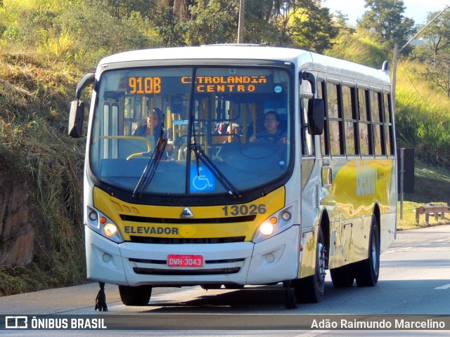 Viação Santa Edwiges 13026 na cidade de Betim, Minas Gerais, Brasil, por Adão Raimundo Marcelino. Número da foto: #11227638.
