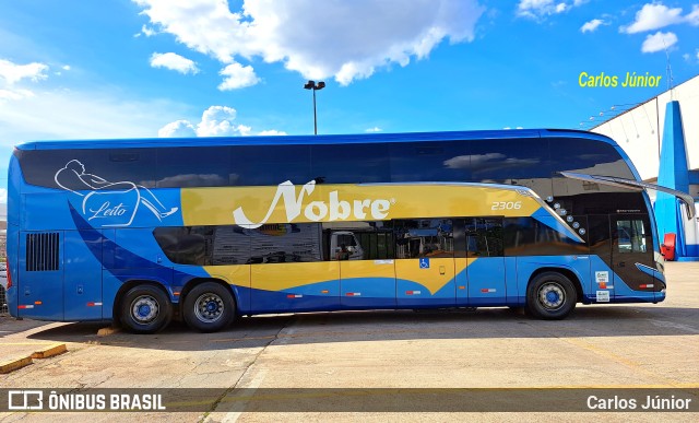 Nobre Turismo 2306 na cidade de Goiânia, Goiás, Brasil, por Carlos Júnior. Número da foto: #11227060.