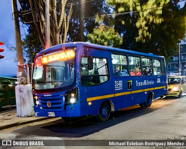 Consorcio Express S.A.S. - Transmilenio Z15-4331 na cidade de Bogotá, Colômbia, por Michael Esteban Rodriguez Mendez. Número da foto: #11225373.