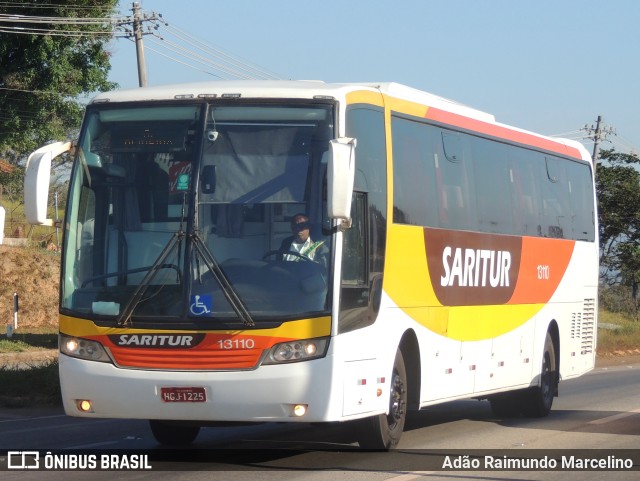 Saritur - Santa Rita Transporte Urbano e Rodoviário 13110 na cidade de Betim, Minas Gerais, Brasil, por Adão Raimundo Marcelino. ID da foto: 11228197.