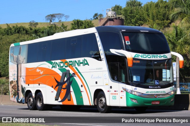 Empresa de Transportes Andorinha 6260 na cidade de Piraí, Rio de Janeiro, Brasil, por Paulo Henrique Pereira Borges. ID da foto: 11226851.