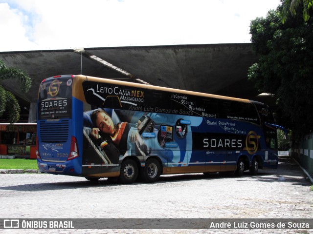 Soares Turismo e Fretamento 3520 na cidade de Fortaleza, Ceará, Brasil, por André Luiz Gomes de Souza. Número da foto: #11227189.