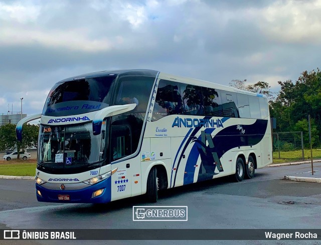 Empresa de Transportes Andorinha 7007 na cidade de Brasília, Distrito Federal, Brasil, por Wagner Rocha. Número da foto: #11228322.