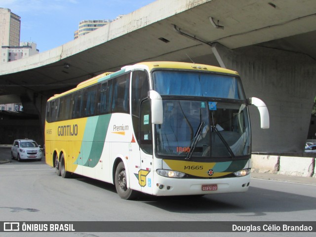 Empresa Gontijo de Transportes 14665 na cidade de Belo Horizonte, Minas Gerais, Brasil, por Douglas Célio Brandao. ID da foto: 11231127.