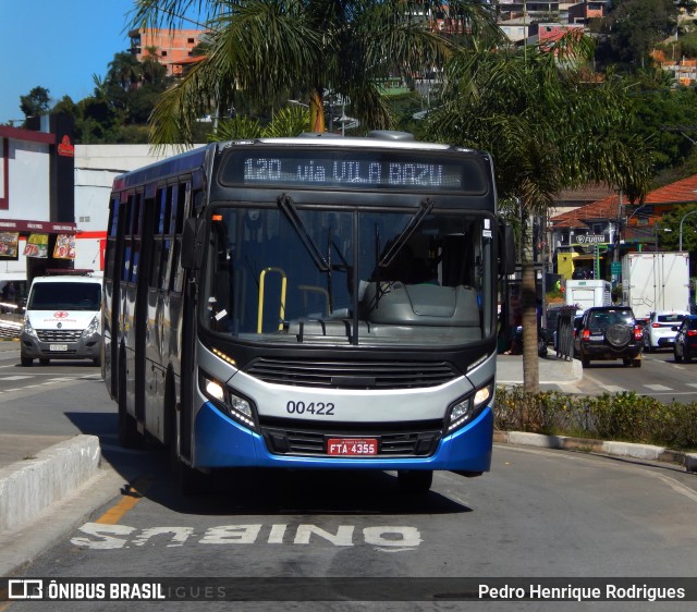 Viação Cidade de Caieiras 00422 na cidade de Franco da Rocha, São Paulo, Brasil, por Pedro Henrique Rodrigues . Número da foto: #11228659.
