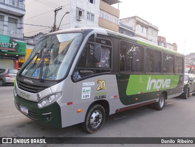 Tata - Jara - I9 Transporte e Turismo - Inove Turismo 2810 na cidade de Barra do Piraí, Rio de Janeiro, Brasil, por Danilo  Ribeiro. Número da foto: #11229287.