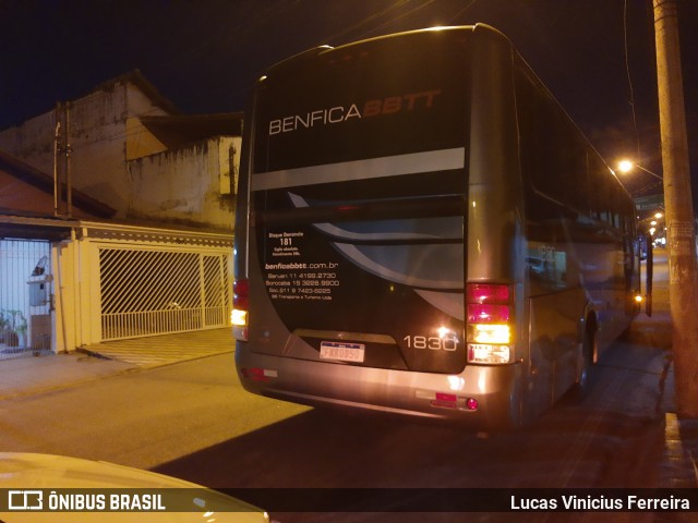 BBTT - Benfica Barueri Transporte e Turismo 1830 na cidade de Sorocaba, São Paulo, Brasil, por Lucas Vinicius Ferreira. Número da foto: #11228968.