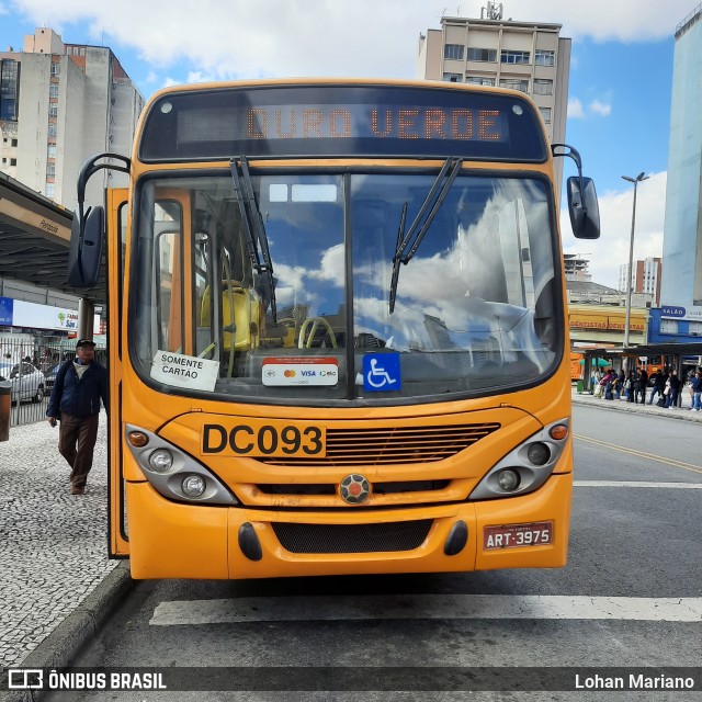 Cristo Rei > CCD Transporte Coletivo > SPE Via Mobilidade S/A DC093 na cidade de Curitiba, Paraná, Brasil, por Lohan Mariano. Número da foto: #11231365.