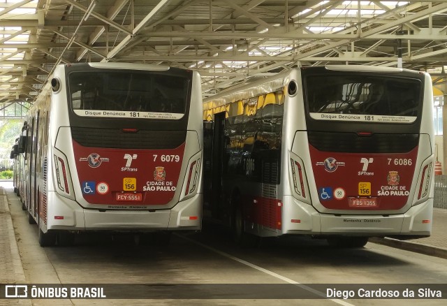 Viação Gatusa Transportes Urbanos 7 6079 na cidade de São Paulo, São Paulo, Brasil, por Diego Cardoso da Silva. ID da foto: 11228513.