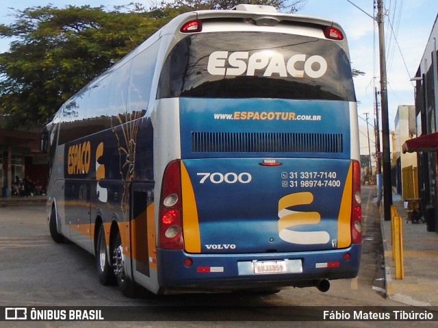 Espaço Transportes e Turismo 7000 na cidade de Três Corações, Minas Gerais, Brasil, por Fábio Mateus Tibúrcio. ID da foto: 11230510.