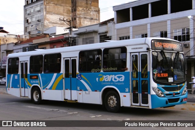 TRANSA - Transa Transporte Coletivo RJ 164.004 na cidade de Três Rios, Rio de Janeiro, Brasil, por Paulo Henrique Pereira Borges. Número da foto: #11230860.