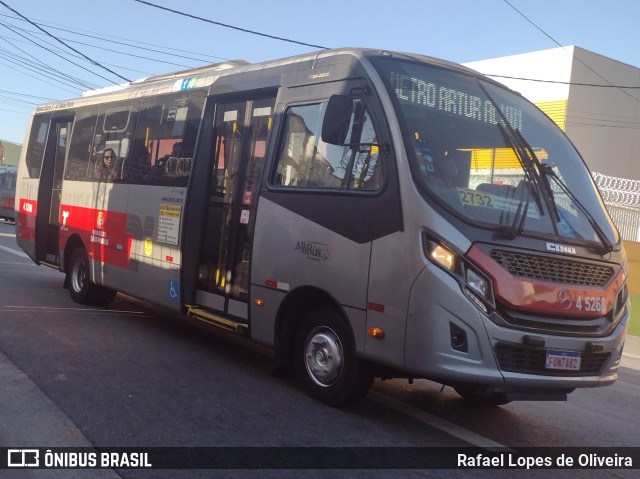 Allibus Transportes 4 5268 na cidade de São Paulo, São Paulo, Brasil, por Rafael Lopes de Oliveira. Número da foto: #11228985.