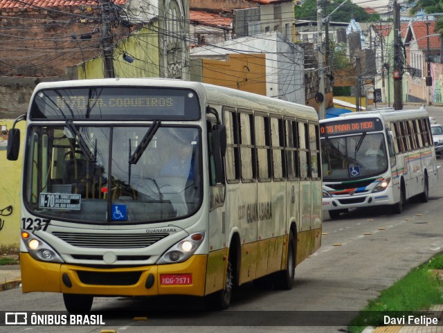 Transportes Guanabara 1237 na cidade de Natal, Rio Grande do Norte, Brasil, por Davi Felipe. Número da foto: #11230343.