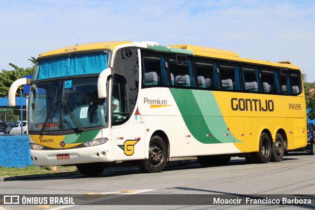 Empresa Gontijo de Transportes 14695 na cidade de São Paulo, São Paulo, Brasil, por Moaccir  Francisco Barboza. Número da foto: #11229688.