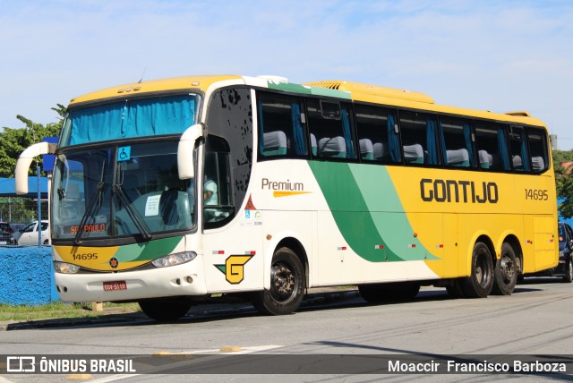 Empresa Gontijo de Transportes 14695 na cidade de São Paulo, São Paulo, Brasil, por Moaccir  Francisco Barboza. ID da foto: 11229688.