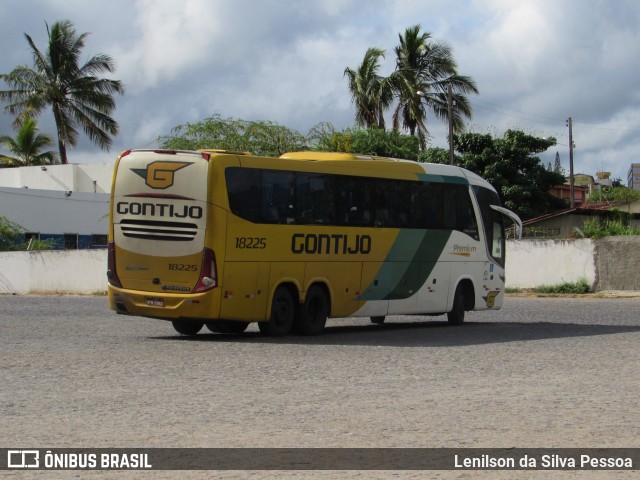 Empresa Gontijo de Transportes 18225 na cidade de Caruaru, Pernambuco, Brasil, por Lenilson da Silva Pessoa. ID da foto: 11231060.