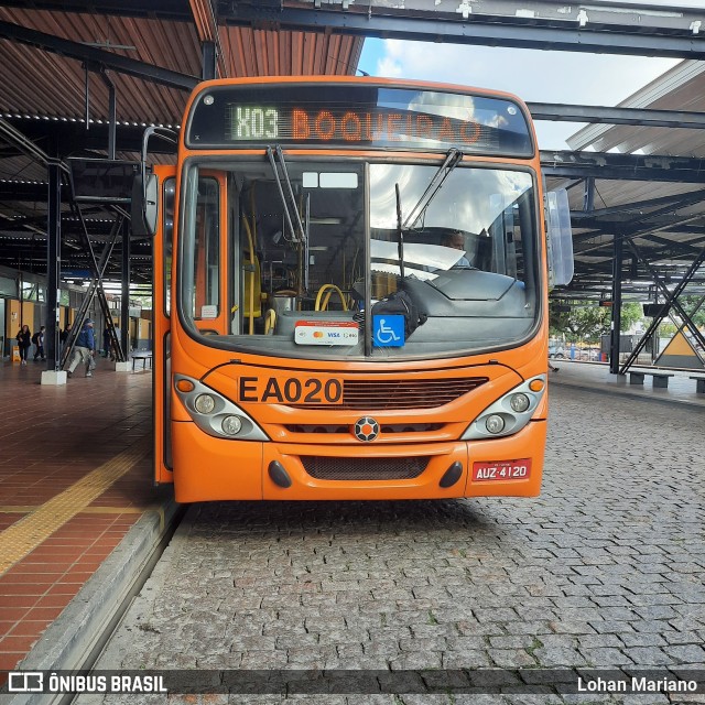 Auto Viação São José dos Pinhais EA020 na cidade de Curitiba, Paraná, Brasil, por Lohan Mariano. Número da foto: #11231402.
