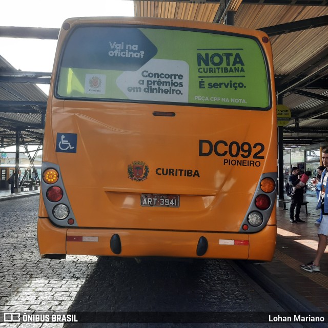 Empresa Cristo Rei > CCD Transporte Coletivo DC092 na cidade de Curitiba, Paraná, Brasil, por Lohan Mariano. ID da foto: 11231418.