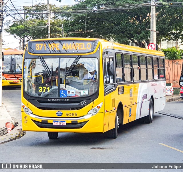 Viação Novo Retiro 5065 na cidade de Contagem, Minas Gerais, Brasil, por Juliano Felipe. Número da foto: #11228694.