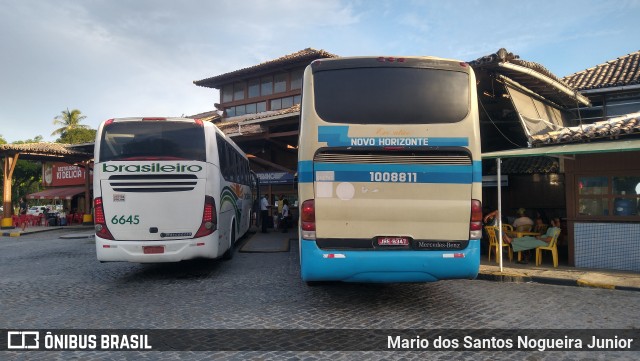 Viação Novo Horizonte 1008811 na cidade de Porto Seguro, Bahia, Brasil, por Mario dos Santos Nogueira Junior. Número da foto: #11229191.