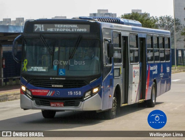 Transportes Capellini 19.158 na cidade de Hortolândia, São Paulo, Brasil, por Wellington Lima. Número da foto: #11229032.