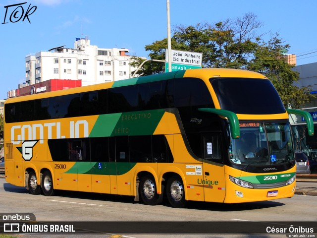 Empresa Gontijo de Transportes 25010 na cidade de Belo Horizonte, Minas Gerais, Brasil, por César Ônibus. Número da foto: #11231656.