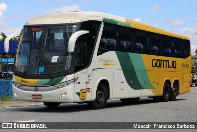 Empresa Gontijo de Transportes 19055 na cidade de São Paulo, São Paulo, Brasil, por Moaccir  Francisco Barboza. ID da foto: 11229753.