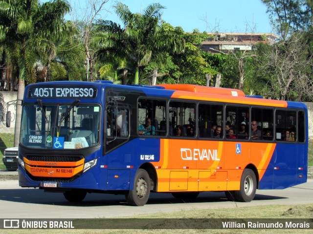 Evanil Transportes e Turismo RJ 132.146 na cidade de Rio de Janeiro, Rio de Janeiro, Brasil, por Willian Raimundo Morais. Número da foto: #11229560.