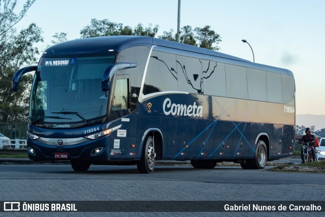 Viação Cometa 719564 na cidade de Resende, Rio de Janeiro, Brasil, por Gabriel Nunes de Carvalho. ID da foto: 11231737.