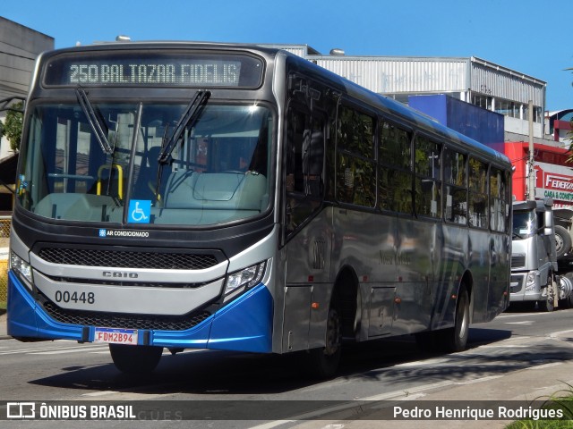 Viação Cidade de Caieiras 00448 na cidade de Franco da Rocha, São Paulo, Brasil, por Pedro Henrique Rodrigues . Número da foto: #11228661.