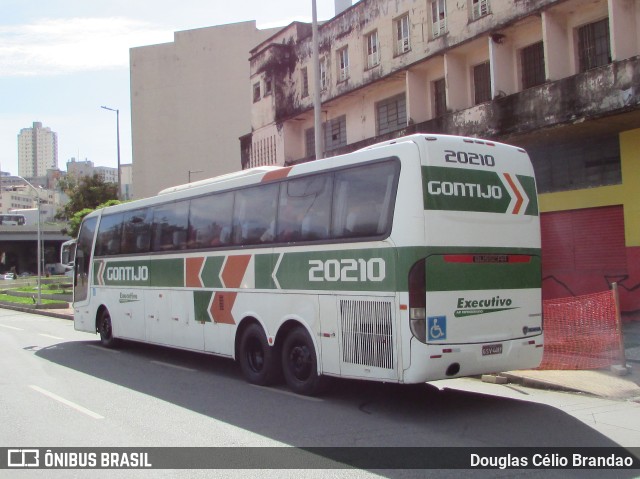 Empresa Gontijo de Transportes 20210 na cidade de Belo Horizonte, Minas Gerais, Brasil, por Douglas Célio Brandao. ID da foto: 11231079.