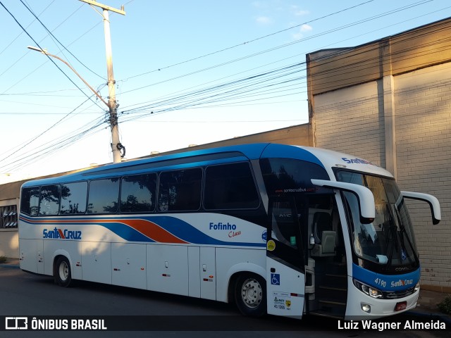 VUSC - Viação União Santa Cruz 4190 na cidade de Encantado, Rio Grande do Sul, Brasil, por Luiz Wagner Almeida. ID da foto: 11228747.