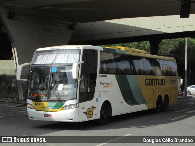 Empresa Gontijo de Transportes 12830 na cidade de Belo Horizonte, Minas Gerais, Brasil, por Douglas Célio Brandao. ID da foto: 11230557.