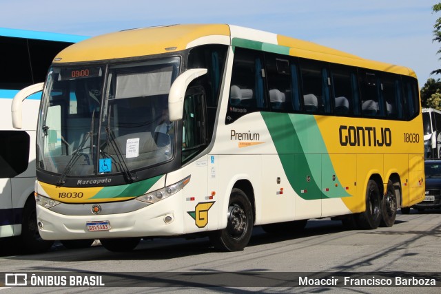 Empresa Gontijo de Transportes 18030 na cidade de São Paulo, São Paulo, Brasil, por Moaccir  Francisco Barboza. Número da foto: #11229722.